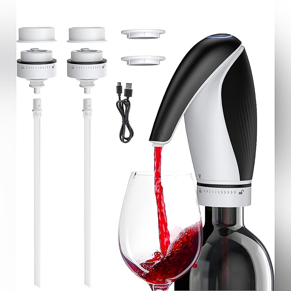 Electric Wine Aerator Dispenser - USB Rechargeable